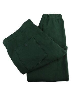 GOODLIFE Mens Green Cotton Terry Lined Drawstring Sweatpants XL USA NWT